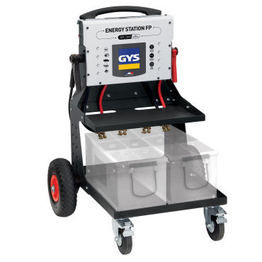 5C1026570 - CHARIOT DEMARREUR AUTONOME 12 / 24 VOLTS ET CHARGEUR DE BATTERIE ENERGY STATION FP